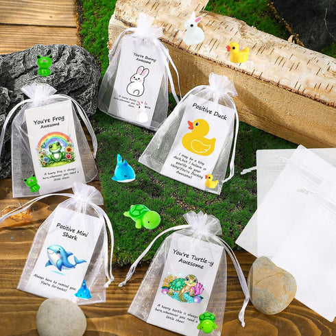YULYNJQ 100Pack Appreciation Gifts Bulk Inspirational Teacher Dietitian End of Year Gift Gifts,with Positive Resin