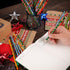 Kolewo4ever Christmas Pencils 100 Pieces, Xmas Wood Pencils with Eraser Tops, Snowman, Santa, Elk, 12 Styles