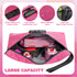 MAICHENG Storage Bag with Combination Lock Large Storage Container Travel Medicine Lock Bag Water Resistant Money Organizer Pouch Great Christmas Gift