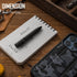 KeyUnity KP05BK Bolt Action Pen with Clip, Titanium Alloy EDC Pocket Pen for Everyday Carry