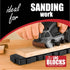 Loc Block Work Gripping Block 4 Pack, Ideal for Free Hand Routing and Finishing