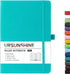 Classic Ruled Notebook/Journal - Hardcover Lined Journal/Notebook, 5.3" x 8.26", Thick Paper, Banded + Pen Holder +