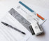 6 Vantamo Identity Theft Protection Roller Stamp for Hiding Sensitive Information, Wide Confidential Stamp with Ink