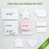 Dry Erase Sticky Notes, Reusable Whiteboard Stickers, 4"x4", 24 Pack for Labels, Lists, Reminders, Washable