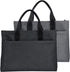 enyuwlcm Oxford Document Bag with Handle, Meeting Office School Organizer Handbag Briefcase for Paper Files, 1 Pack