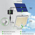 2 Pack 318 3 IP65 Peasur Solar Motion Lights Outdoor, LED Solar Security Light with Modes, Waterproof Powered Flood
