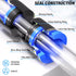 TAILONZ PNEUMATIC Blue Tee Plastic Push to Connect Fittings, 10MM Tube OD x 6MM Tube OD, Pack of 6