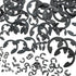 NEIKO 50455A E-Clip Assortment Set, 300 PCS, 9 SAE Sizes, High Carbon Steel Circlip Kit