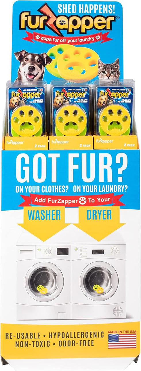FurZapper Pet Hair Remover for Laundry, 1 PK