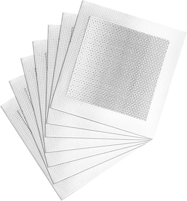 7pcs Drywall Repair Patch Kit, 6" x 6" Self Adhesive Aluminum Wall Repair Patch