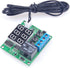 DC 12V Digital Thermostat Module -58? to 257? Fahrenheit Temp Display with 20A Relay Waterproof Sensor Probe
