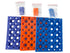 3 PCS 50 Well Centrifuge Tube Rack for 10ml/15ml/50ml Laboratory Plastic Tube Holder (Deep Blue, Orange, Light Blue)