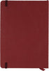 Clairefontaine 793432C Collection Age Bag One Stitched My.Essential Embroidered Elastic Notebook Red - A5 14.8x21 cm -
