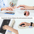 Set Set KM-39 Wrist Rest Support for Mouse Pad Keyboard Circle Coaster Gaming Mouse Pad Ergonomic Gel Memory Foam