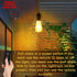 Solar Pendant Lights Outdoor Indoor with Remote, Chicken Coop Lights Solar Powered Shed Light with ON Off Switch,Solar