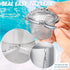 6 Pcs Ultrasonic Watch Parts Cleaner Baskets, Stainless Steel Jewelry Steam Cleaner Basket Mesh Ball Holder