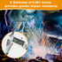 100PCS 2"x4.25" Welding Helmet Replacement Lens, Clear Anti-Scratch Polycarbonate Lens for Arc/MIG/TIG Welding, Fits
