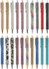Gullor Diamond-encrusted Click Ballpoint Pens, Black Ink Medium Point 1mm, Office Supplies Gift for Wedding Birthday