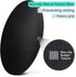 ITNRSIIET Round Mouse Pad with Stitched Edge, Premium-Textured Waterproof Non-Slip Rubber Base, 8.7 inches, Rose Gold