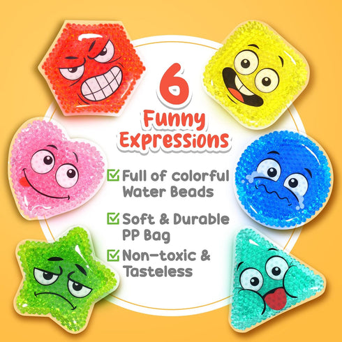 Squishy Fidget Sensory Toys for Kids, Calming Down Sensory Tools for Autism Autistic Special Needs, Sensory Bin Squeeze