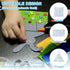 10" 4 Pack 1/5" PATIKIL Diameter Felt Furniture Pads, Thick Lamp Base Felt Round Soft Adhesive Non-Slip Anti-Scratch
