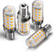 12V E12 LED Candelabra Bulb, 40W Equivalent Warm White 2700K, 4W 450Lm Low Voltage for RV Camper Marine Boat, 4-Pack