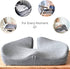 VILCHEBBA Tailbone, Seat Cushion, Office Chair Cushion for Sciatica, Coccyx Cushion, Ergonomic Memory Foam Seat Cushion
