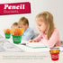 Sharp and Dull Pencil Buckets for Classroom, Set of 2 Metal Tin Pails for Teachers Classroom Management