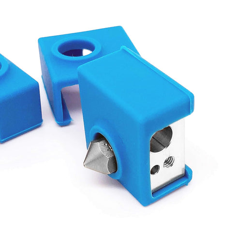 Microswiss MK7/MK8/MK9 Silicone Socks for CR10 / Ender 3 / ANET A8 Printers (Pack of 3)