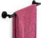 Marmolux Acc 14 Inches Matte Black Hand Towel Holder, Bathroom Hardware Towel Bar, Stainless Steel Wall Mount