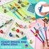 Pencil Charms Bulk for Kids, 120 Pcs Pencil Clips and Decorations for Classroom Rewards