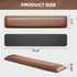 GLENCREAG Ergonomic Keyboard Wrist Rest - PU Leather Cushioned Support for Typing & Gaming, Comfortable Contoured
