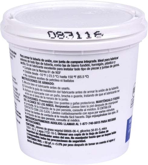 32 oz, 30600 32-Ounce, 32 Oatey, Amber, Lubricant, for Rubber Gaskets, Ounce