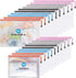 Mesh Zipper Pouch Bags - 10 Pcs A3 + 10 Pcs A4 Zipper Pouches for Organizing, Storage Bags for Office Supplies