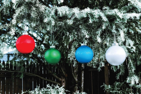 WP510 Battery Powered Decorative Outdoor LED Hanging Globe Light, 5"