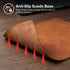 Psiriol 10.2 8.3 Inch, 1 Pack Leather Mouse Pad, Double Side Mousepad with Stitched Edge, Waterproof Gaming MousePads
