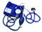 Lumiscope Blood Pressure Kit - Manual BP Monitor with Aneroid Sphygmomanometer, Stethoscope, Adult Cuff, 100-019