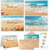 Eaasty 50 Sets Beach Wedding Thank-you Cards with Envelopes & Stickers Ocean