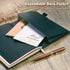 Leather Writing Journal Vintage Notebook, Embossed Phoenix Daily Notepad Diary with Lined Page, 200 pages, 8.3 x 5.8in