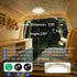 3 Closet Battery Operated LED Celling Lights Fixture with Auto Motion Sensor, Smart Body Sensor Ceiling-mounted Lamps