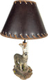 12 Inch Urbalabs Brown Rustic Rustic Accent Western End Table Standing Table Lamp Shade Farmhouse Nightstands Living