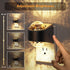 2 Pack 3000K JandCase Night Lights Plug into Wall, Star Projector Night Light with Soft White, Automatic Galaxy