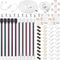 5050 4 Pin RGB LED Strip Connector Kit, RGB Extension Cable, 2 Way RGB Splitter Cable, L Connectors, T Connector