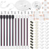 5050 4 Pin RGB LED Strip Connector Kit, RGB Extension Cable, 2 Way RGB Splitter Cable, L Connectors, T Connector