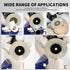 5Pcs 60mm Diamond Cutting Disc Cut Off Wheels with 5Pcs Mandrel 1/8'' Shank for Rotary Tool Drill Attachment