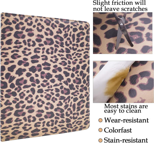 Portfolio Clipboard with Storage, Leather Binder Nursing Clipboard Padfolio for Women, Cute Foldable Office Supplies
