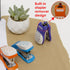 BAZIC Mini Stapler with 500 Staples, Built-in Staple Remover, Soft Grip, Portable Small Staplers for Home Office