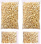 KING PIECES 2000pcs Gold Grommets, 3/8 Inch (10mm) Washers and Grommets Kit for Grommet Tool, Metal Grommets Eyelets