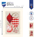 Vervaco Greeting Card Kit, Christmas Motifs, Set of 3