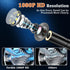 Ferdiiz 4.3" Screen,1920P 8 Lights,32.8ft Light,IP67 Dual-Lens Borescope with Light,Endoscope Camera with Light